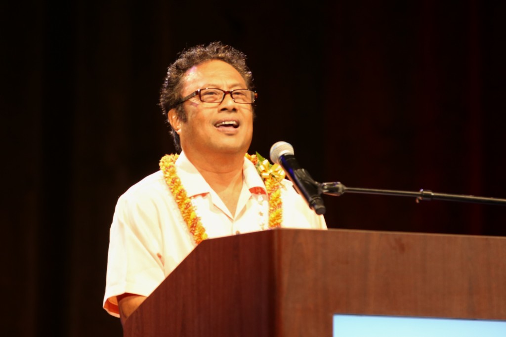 Tommy Remengesauパラオ大統領（写真　IISD/ENB　http://www.iisd.ca/iucn/congress/2016/1sep.html）